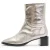 AllSaints Avril Metallic Boot Gunmetal Grey