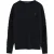 Marineblauwe kabeltrui met Rigby Go-logo