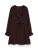VERO MODA Jurk ‘DORA’  donkerrood
