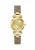 GUESS Analoog horloge ‘GINGER’  bruin / goudgeel