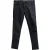 Alexander McQueen mid-rise jeans met distressed look en slim fit model in zwart katoen