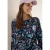 Cecil Dames Gedessineerde blouse in Blauw