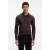 BOSS Passerby slim fit polo met logo – dark brown