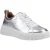 Hush Puppies Harlow Leren Dames Zilveren Sneakers