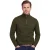 Trui Barbour half zip donkergroen gemêleerd