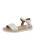 TOM TAILOR Sandalen  wit