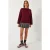 Losse Pasvorm Crew Neck Geribbelde Trui