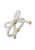 ELLI PREMIUM Ring ‘Schleife’  wit