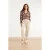 Smashed Lemon Blouse met abstracte print en kraag |