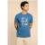 White Stuff Camera Chronicles Graphic Tee Blue Print