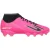Skechers SKX_2 Academy voetbalschoenen voor heren, voor harde ondergrond (Roze/Zwart)