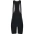 Dare 2B Heren Virtuous Plain AEP Bibbed Bib Shorts (Zwart)
