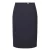 Boss Vilea effen kokerrok voor dames (Blauw)