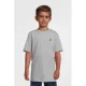 Lyle & Scott gemeleerd T-shirt grijs