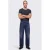 ONLY & SONS regular fit T-shirt – donkerblauw/wit