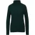 Boss Dames Lichte Ribgebreide Regular Raglan Pullover (Donkergroen)