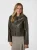 Neo Noir Romana Faux PU Jacket | Brown