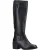 Hush Puppies Heidi Leder Vrouwen Zwart Leder Laarzen