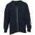 Kenzo Gebreide Rits Lange Cardigan in Marineblauwe Katoen