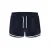 LMTD regular casual short donkerblauw