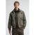Butcher of Blue Carlo Satin Flight Bomber Dk. Granite Green