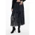 Desigual plissé rok zwart