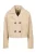FREAKY NATION Tussenjas ‘ Lederjacke ‘  beige / parelwit
