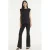 ONLY MATERNITY low waist flared zwangerschapsbroek Fever zwart