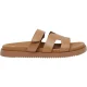 Steve Madden Kinderen/Kids Missile-E leren platte slippers (Cognac)