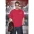 T-shirt met ronde hals en borduursel
