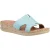 Hush Puppies Eloise Leren Aqua Sandalen voor Dames