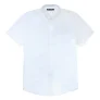Ben Sherman Script Geborduurd Heren Wit Overhemd