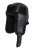 Heren Zwarte RAF Aviator Schapenvacht B-55 Trapper Hoed Winter Warme Leren Navigator Hoed