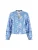 Shiwi Blouse ‘Elsie’  blauw / azuur / wit