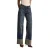 Jeans Straight met een omgeslagen zoom detail taille middenhoog katoen dames It’s Basic