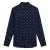 Ted Baker Heren KYME Ditsy Bloemen Overhemd Met Lange Mouwen (Marine)