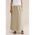 WE Fashion maxi rok grijsbruin