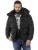 CIPO & BAXX Winterjas  zwart / zilver