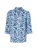 Franco Callegari Blouse  blauw / gemengde kleuren