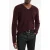 John Varvatos Bandera Regular Fit V Neck Merlot