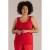 Yest Curve top fijn gebreid rood