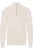Kronstadt Carlo Sweatshirt ritssluiting zand, Effen