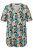 Ulla Popken Shirt  crème / blauw / marine / zalm roze