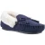 Hush Puppies Agnes Suède Damenslippers in Marineblauw