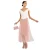 Plissé Midi Tulle Rok Vrouw Goddiva