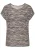 LASCANA Shirt  chocoladebruin / wit