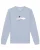 Watapparel Sweatshirt ‘ Fly me to the moon ‘  lichtblauw / grijs / zwart / wit