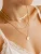Hey Happiness Ketting ‘Triplé’  goud