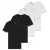 SCHIESSER Shirt  zwart / wit