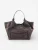 Cheval Firenze Schoudertas ‘Madera Suede’  donkerbruin